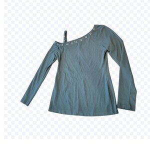 Patty Boutik Green Off The Shoulder Top